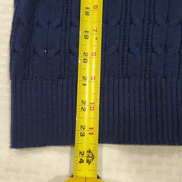 St john"s Bay lot Cable Knit Sweaters - Red and Blue - Picture 4 of 8